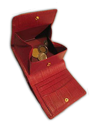 Mikisue-Classic Red Origami Wallet